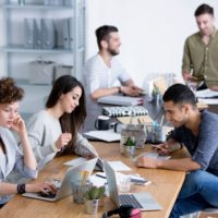 Millenials working