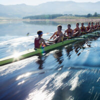 rowing